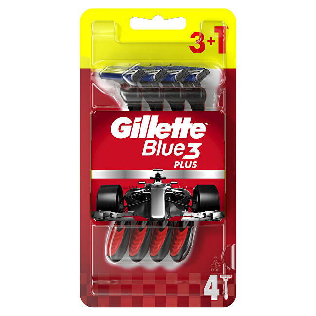 Gillette Gillette Blue3 Plus disposable razors 3+1 pcs skustuvas