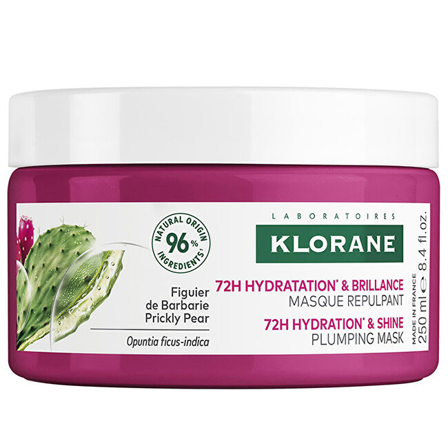 Klorane Hair mask 72H Hydration & Shine Plumping Mask 250 ml 250ml &scaron;ampūnas