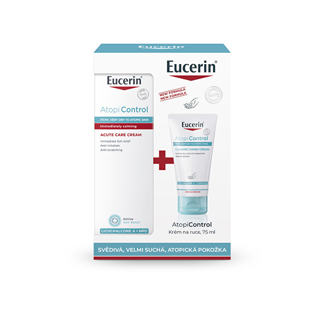 Eucerin AtopiControl body care gift set Moterims