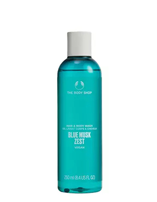 The Body Shop Blue Musk Zest Hair & Body Wash 250 ml 250ml Moterims