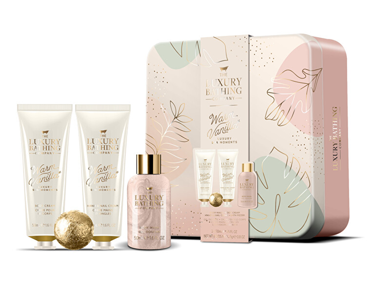Grace Cole Body care gift set in a can Vanilla 4 pcs Moterims