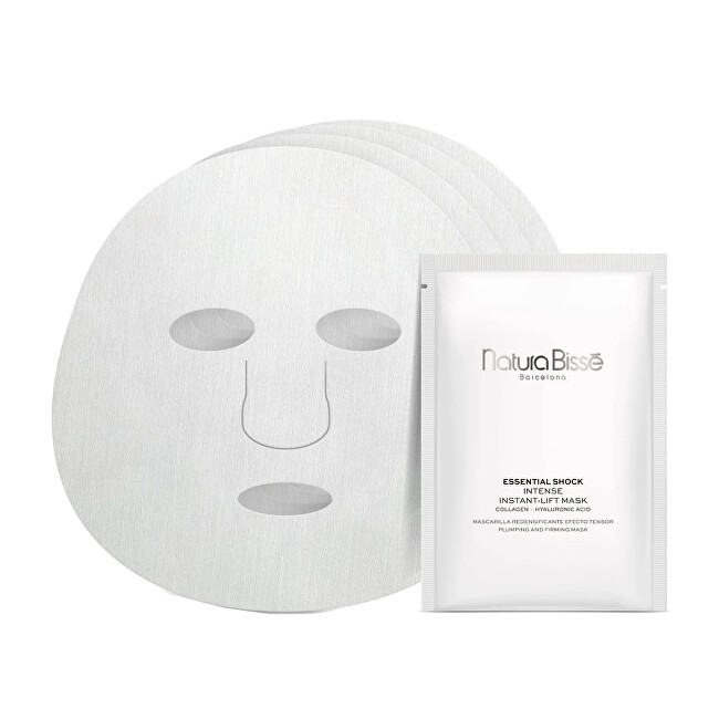 Natura Biss&eacute; Lifting facial mask Essential Shock (Intense Instant-Lift Mask) 4 pcs vietinės priežiūros priemonė