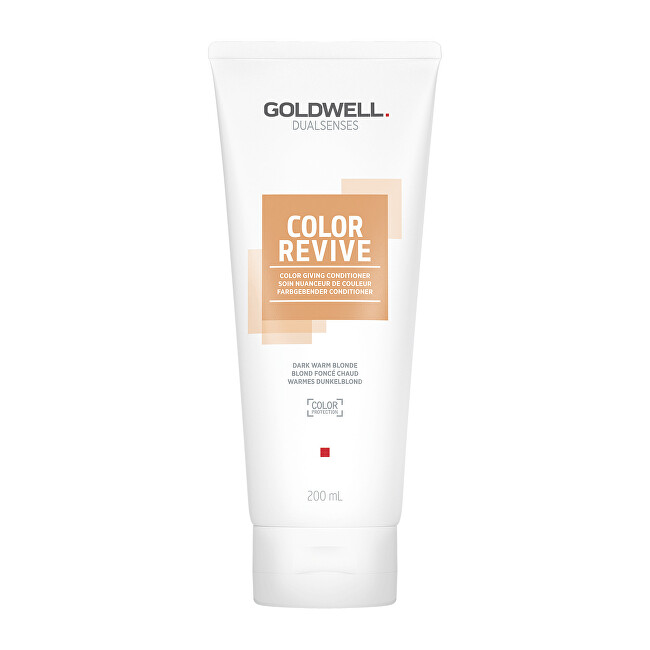 Goldwell Dark Warm Blonde Dualsenses Color Revive ( Color Giving Condicioner) 200ml plaukų balzamas
