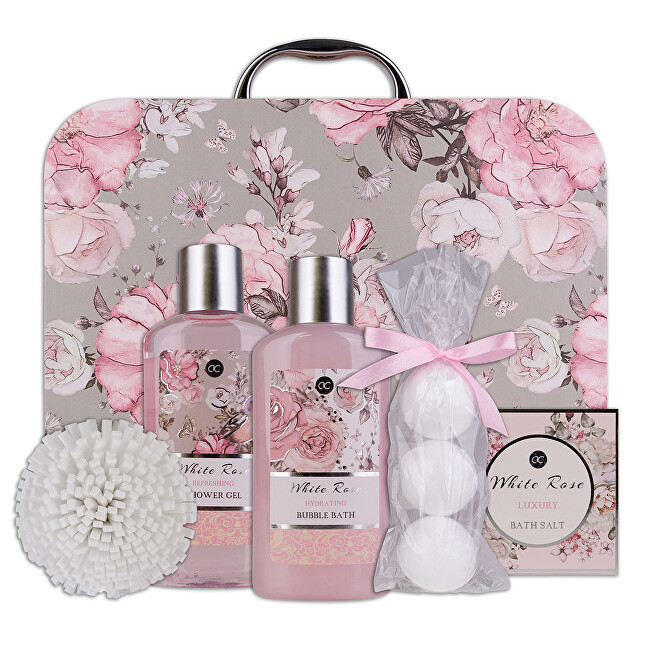 Accentra Gift set in a paper case White Rose Moterims