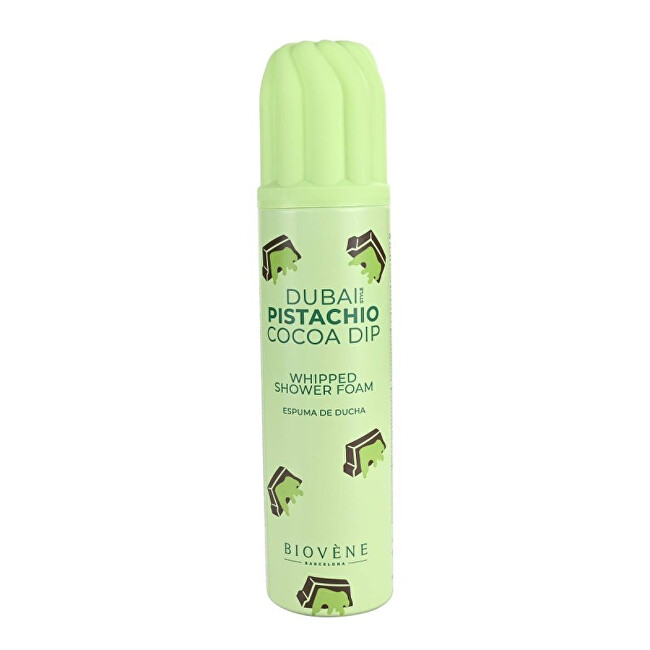 Biovene Dubai Pistachio Cocoa Dip Whipped Shower Foam 250 ml 250ml Moterims