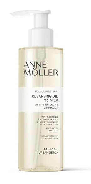 Anne Möller Cleansing facial oil Clean Up (Cleansing Oil to Milk) 200 ml 200ml makiažo valiklis