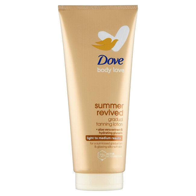 Dove Summer Revived Fair to Medium (Tanning Lotion) 200 ml 200ml savaiminio įdegio kremas