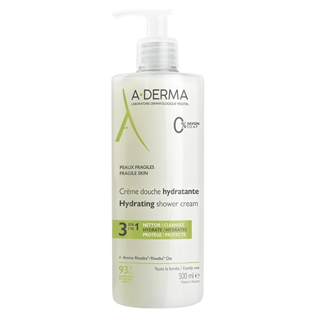 A-Derma Hydrating Shower Gel 500ml Moterims
