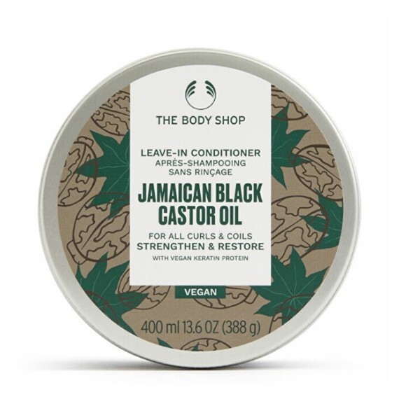 The Body Shop Leave-in conditioner for curly hair Jamaican Black Castor Oil (Leave-In Conditioner) 400 ml 400ml plaukų balzamas
