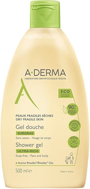 A-Derma Shower gel (Ultra Rich Shower Gel) 500ml Moterims