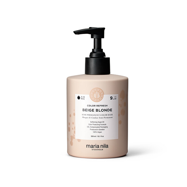Maria Nila Color Refresh Beige Blonde 9.23 Tinting Mask 300ml &scaron;ampūnas