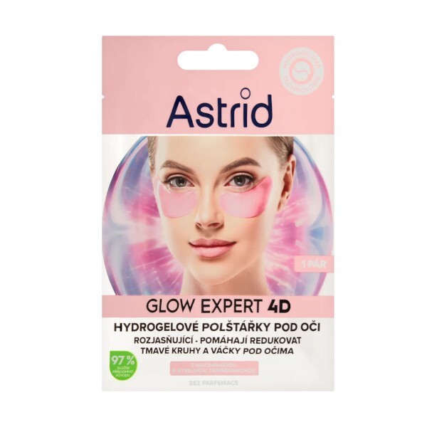 Astrid Glow Expert 4D Brightening Hydrogel Eye Pads with Niacinamide Moterims