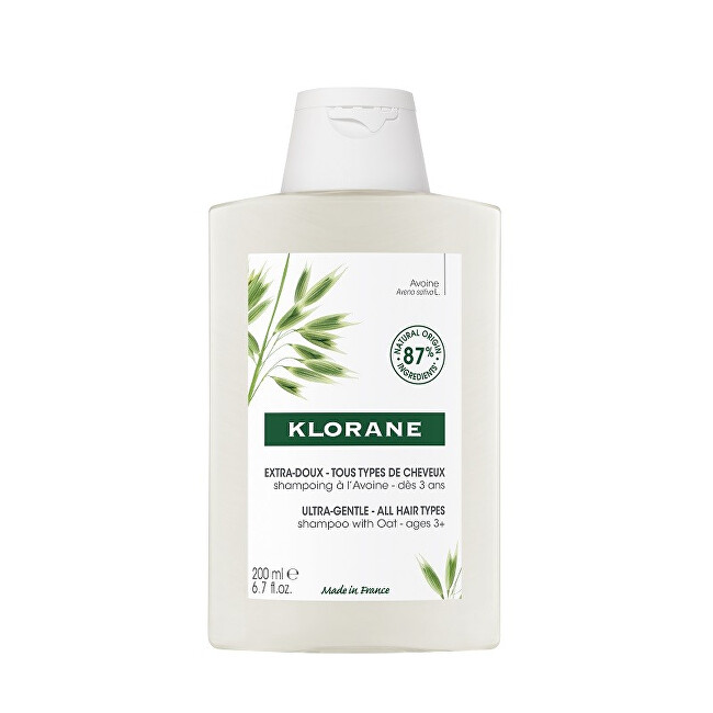 Klorane ( Ultra Gentle Shampoo) Gentle Shampoo Oats ( Ultra Gentle Shampoo) 200ml šampūnas