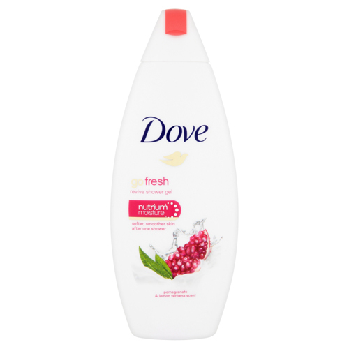 Dove Nourishing shower gel with the scent of pomegranate and lemon verbena Go Fresh (Revive Shower Gel) 2 250ml Moterims