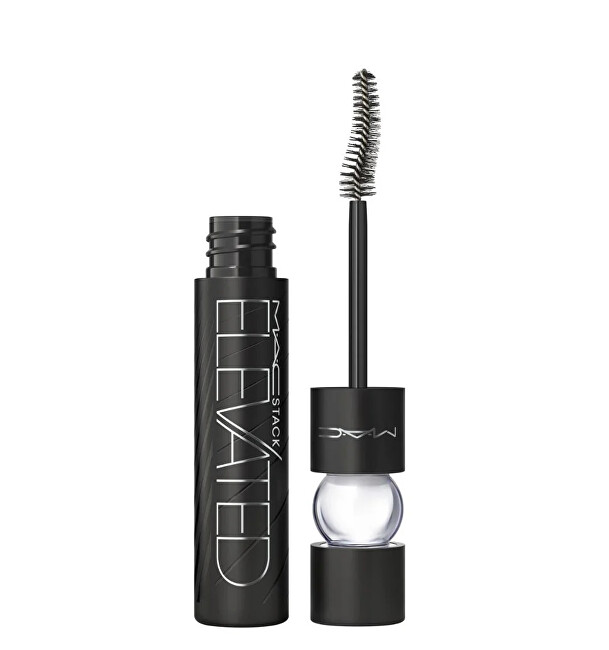 MAC Cosmetics MacStack Elevated Mascara 12 ml Black Stack blakstienų tu&scaron;as