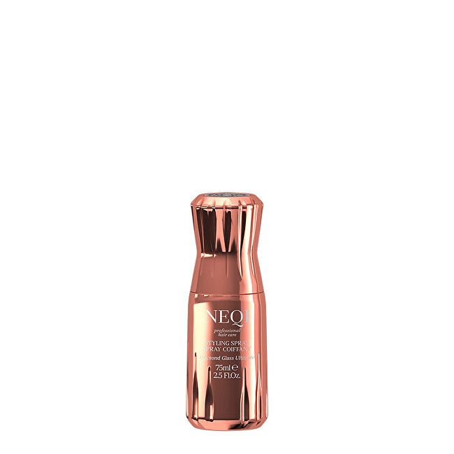 NEQI Styling spray for hair shine Diamond Glass Ultimate Spray 75 ml 75ml plaukų apsauga nuo kar&scaron;čio
