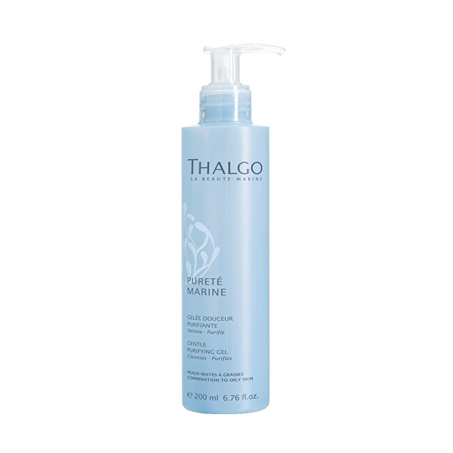 Thalgo Gentle cleansing gel for mixed and oily skin (Gentle Purifying Gel) 200 ml 200ml makiažo valiklis