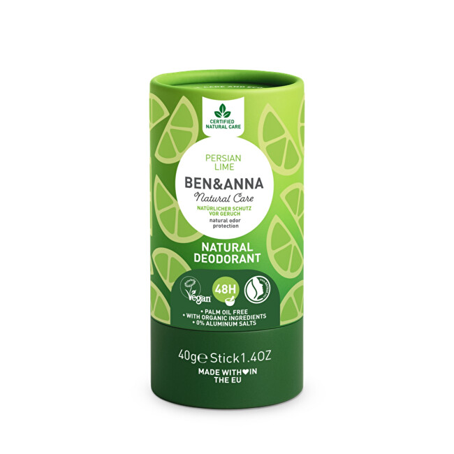 BEN & ANNA Natural deodorant Persian Lime Natural Deodorant 40 g dezodorantas