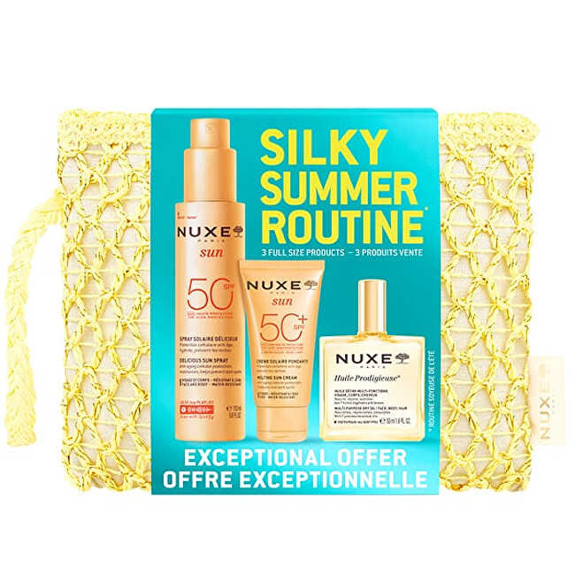 Nuxe Silky Summer Routine Set Gift Set Moterims