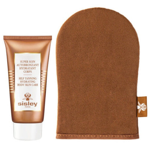 Sisley Self Tanning Moisturizing Body Care with Super Soin Glove ( Self Tann ing Hydrating Body Skin Care ) 150ml NIŠINIAI Moterims
