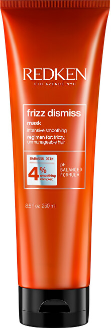 Redken Frizz Dismiss Smoothing Hair (Mask) 250ml atstatomoji plaukų priežiūros priemonė
