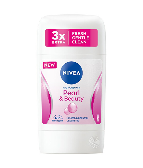 Nivea Solid antiperspirant Pearl & Beauty (Anti-Perspirant) 50 ml 50ml dezodorantas