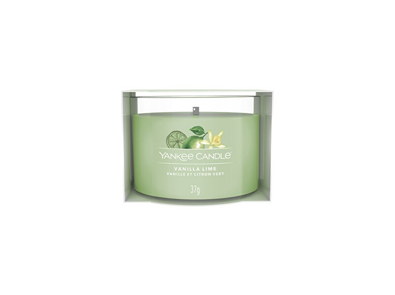 Yankee Candle Votive candle in glass Vanilla Lime 37 g kvepianti žvakė