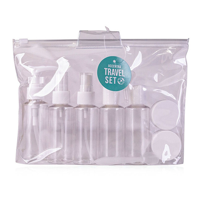 Accentra Travel set in a bag 9 pcs aksesuaras Accentra Travel set in a bag 9 pcs aksesuaras
