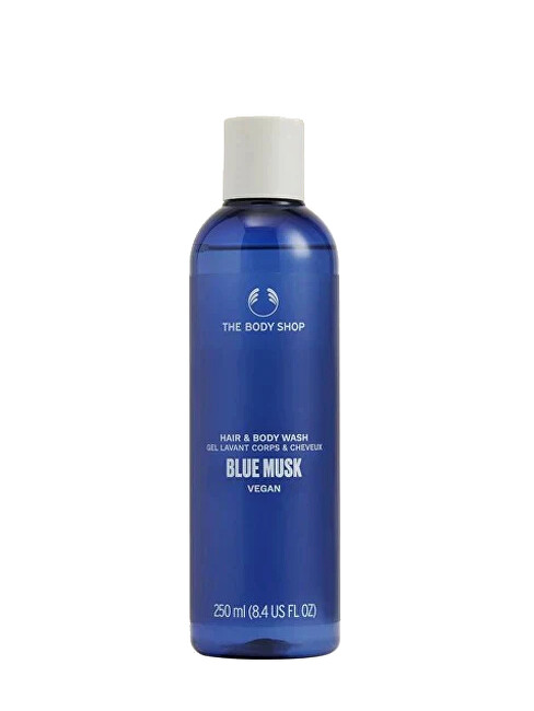 The Body Shop Blue Musk Hair & Body Wash 250 ml 250ml Moterims