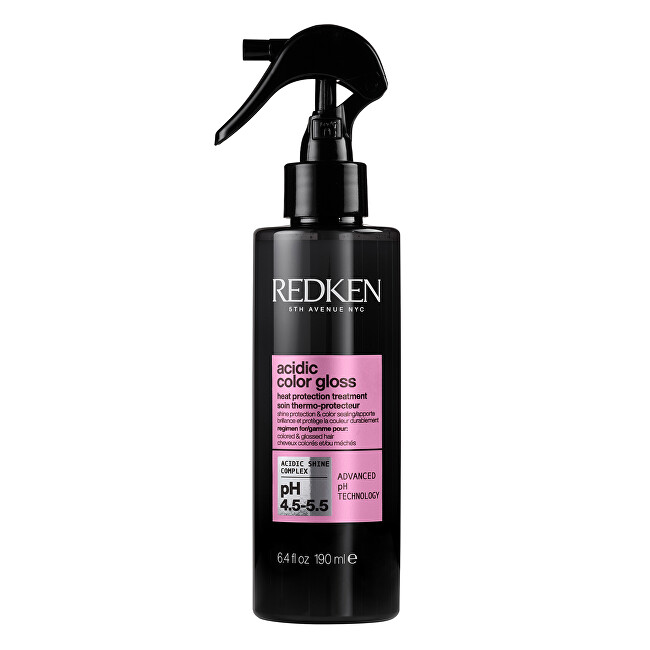 Redken Spray for heat protection of hair Acidic Color Gloss (Heat Protection Treatment) 190 ml 190ml nenuplaunama plaukų priežiūros priemonė
