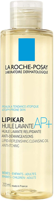 La Roche Posay Lipikar Huile Lavante AP + (Lipid-Replenishing Clean sing Oil) emollient shower and bath oil for sen 400ml Unisex