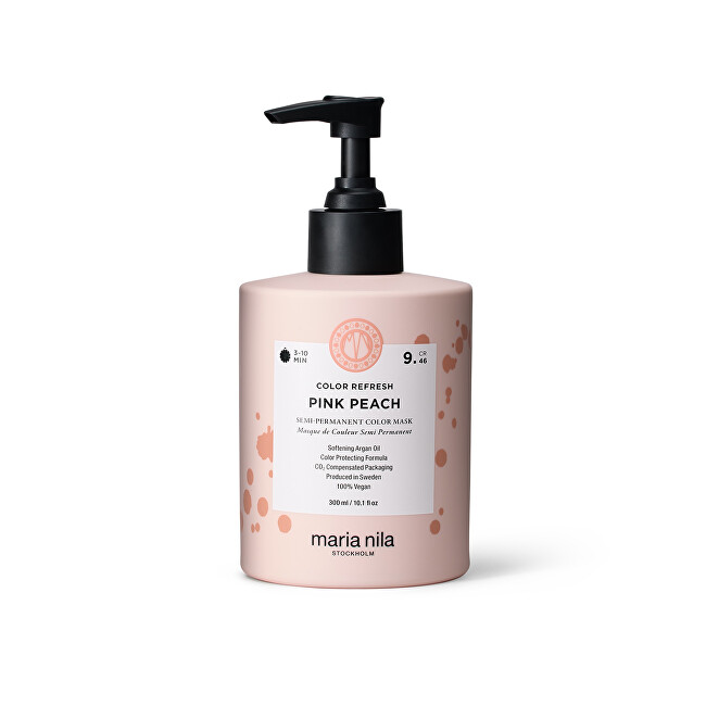 Maria Nila Color Refresh Pink Peach Tinting Mask 9.46 300ml &scaron;ampūnas