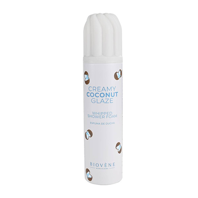 Biovene Creamy Coconut Glaze shower foam 250 ml 250ml Moterims