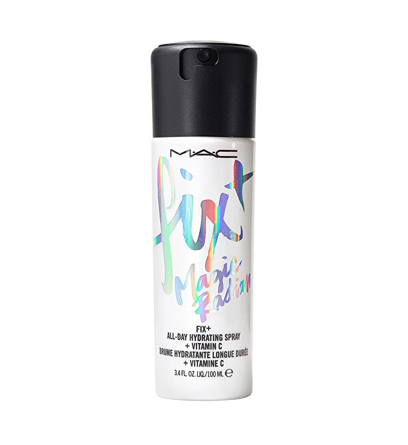 MAC Cosmetics Hydrating fixing spray with vitamin C Fix+ Magic Radiance 100 ml 100ml makiažo fiksatorius
