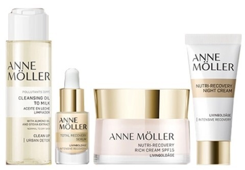 Anne Möller Skin care set for normal and combination skin Livingoldâge makiažo valiklis