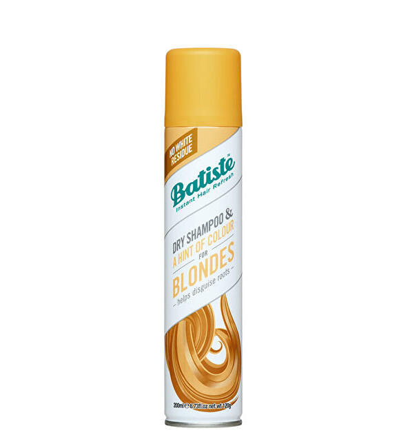Batiste Dry shampoo for blonde hair (Dry Shampoo Plus Brilliant Blonde) 200ml sausas šampūnas