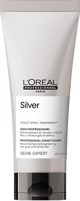 L´Oréal Professionnel Care for neutralizing unwanted shades of gray and white hair Expert Serie ( Silver Neutral ising Cre 200ml plaukų balzamas