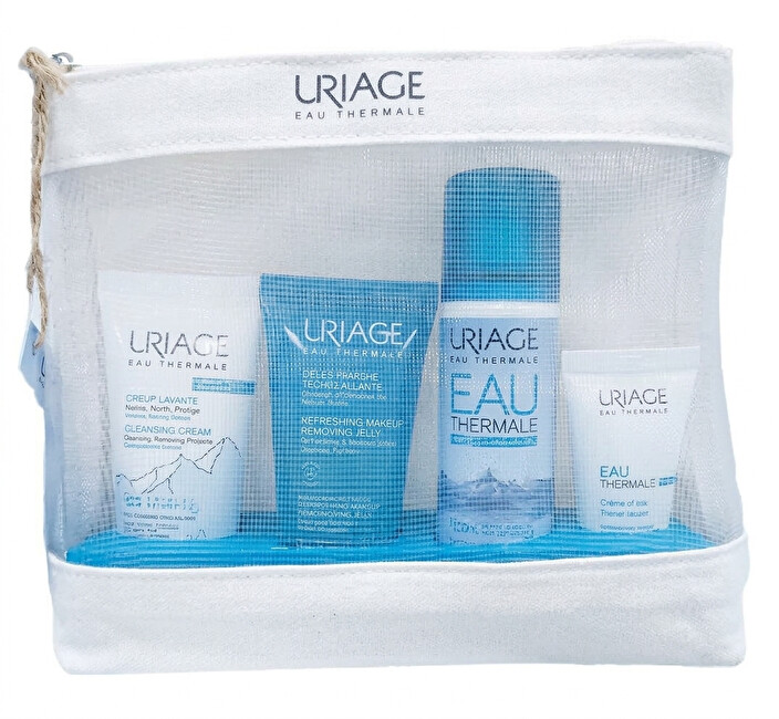 Uriage Eau Thermale Travel Kit Essential Care Set makiažo valiklis