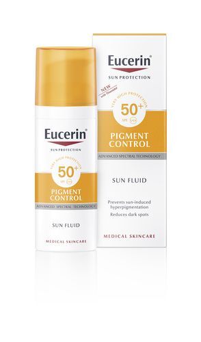 Eucerin Face Lotion Emulsion Pigment Control SPF 50+ (Pigment Control Sun Fluid) 50 ml 50ml Unisex