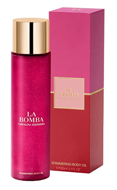Carolina Herrera La Bomba - shimmering body oil 150ml