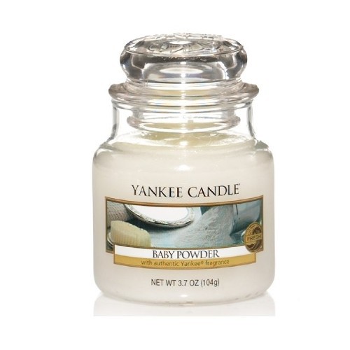 Yankee Candle Aromatic Candle Classic Small Baby Powder 104 g Kvepalai Unisex