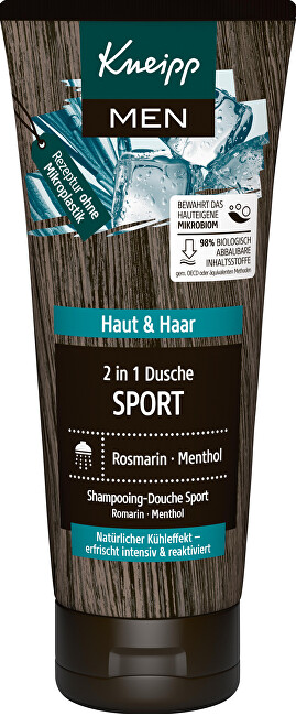 Kneipp Shower gel for men for body and hair Sport (Shower Gel) 200 ml 200ml Vyrams