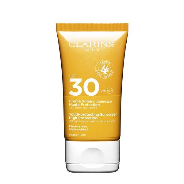 Clarins Protective face cream SPF 30 (Youth-protecting Sunscreen) 50 ml 50ml veido apsauga