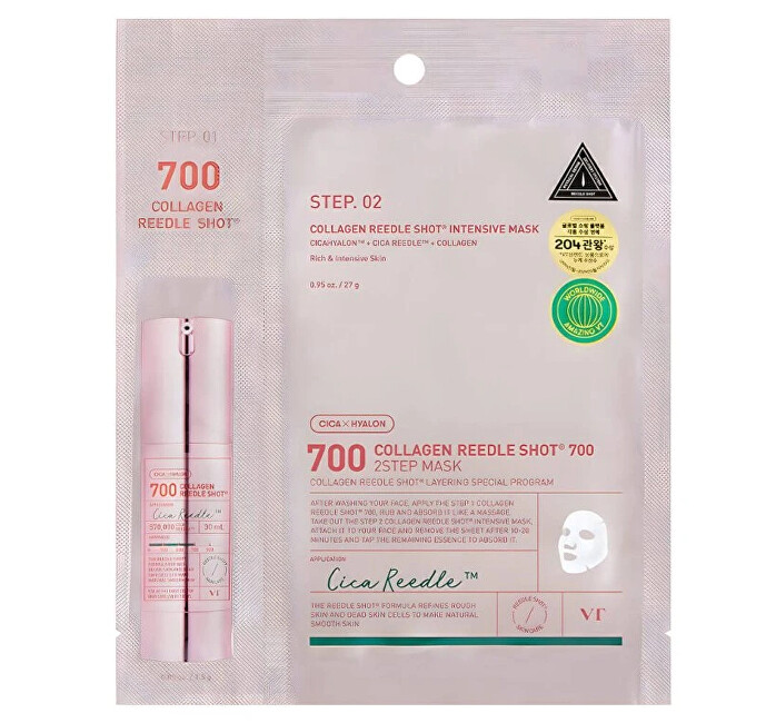 VT Cosmetics Collagen Reedle Shot 700 Sheet Mask 1.5 g + 27 g Moterims