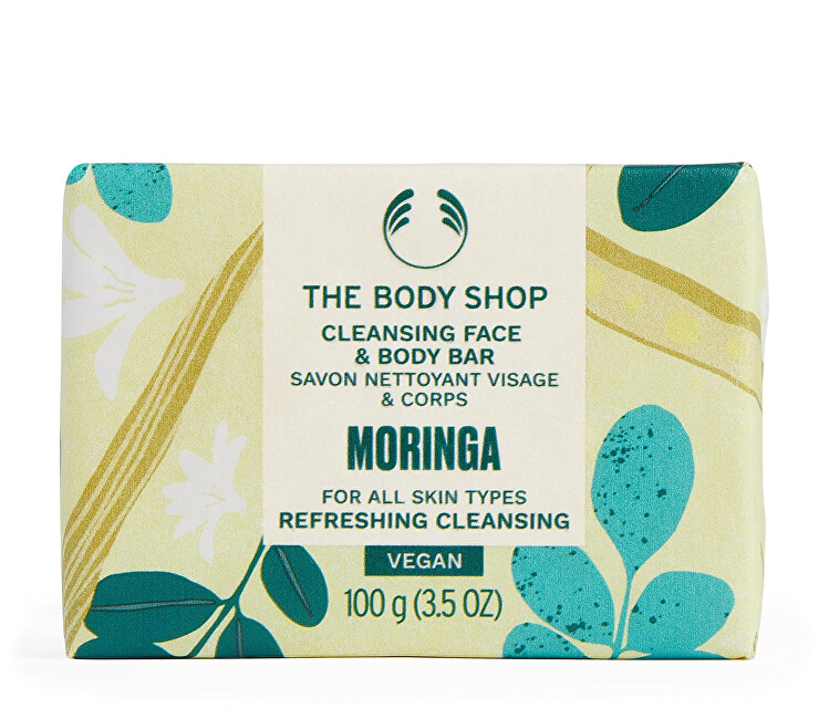The Body Shop Moringa Face & Body Bar 100 g Moterims