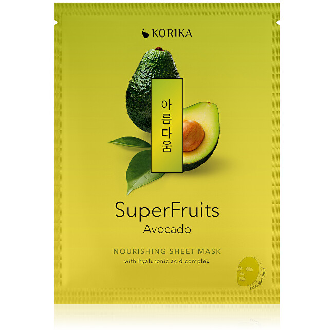 KORIKA Superfruits Avocado Nourishing Sheet Mask (Nourishing Sheet Mask) 25 g Moterims