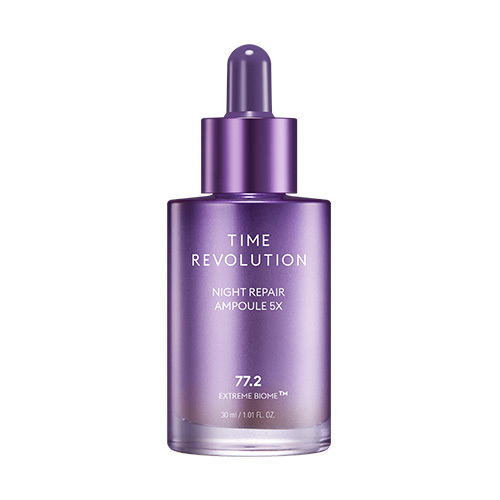 Missha Night regeneration skin serum Time Revolution (Night Repair Ampoule 5x) 50 ml 50ml vietinės priežiūros priemonė