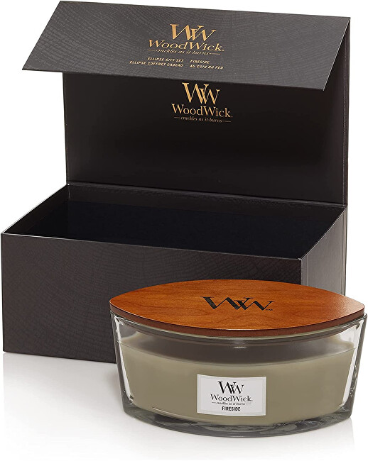 WoodWick Fireside ship scented candle in a gift box of 453.6 g Kvepalai Unisex
