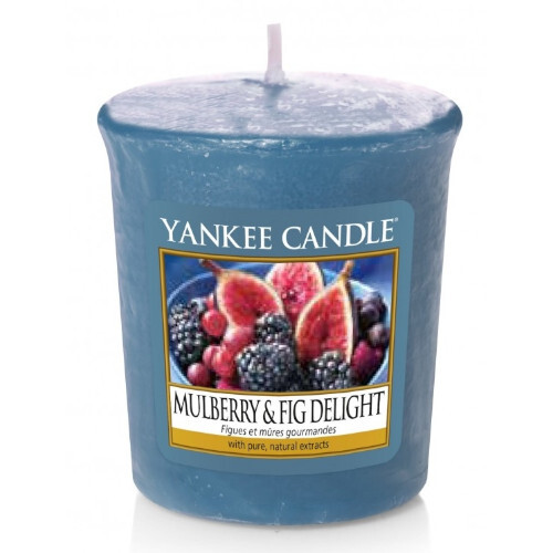 Yankee Candle Aromatic Mulberry & Fig Delight Votive Candle 49 g Kvepalai Unisex