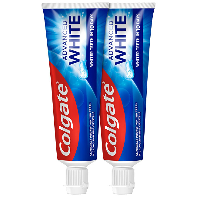 Colgate Advanced White Whitening Toothpaste 2 x 75 ml 75ml dantų pasta